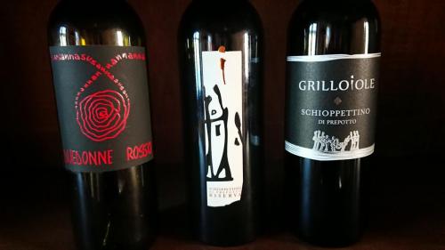alcuni dei vini di Iole Grillo