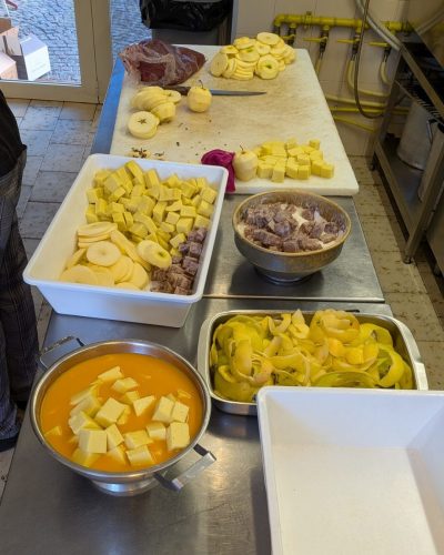 fritto misto piemontese, la preparazione